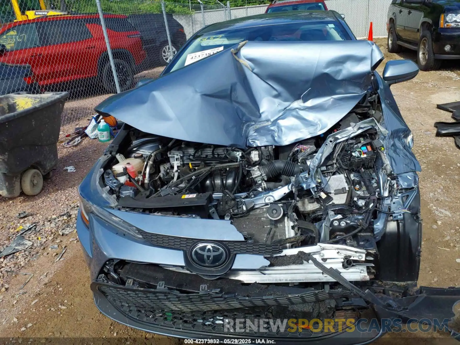 11 Фотография поврежденного автомобиля JTDEPMAE4MJ140703 TOYOTA COROLLA 2021