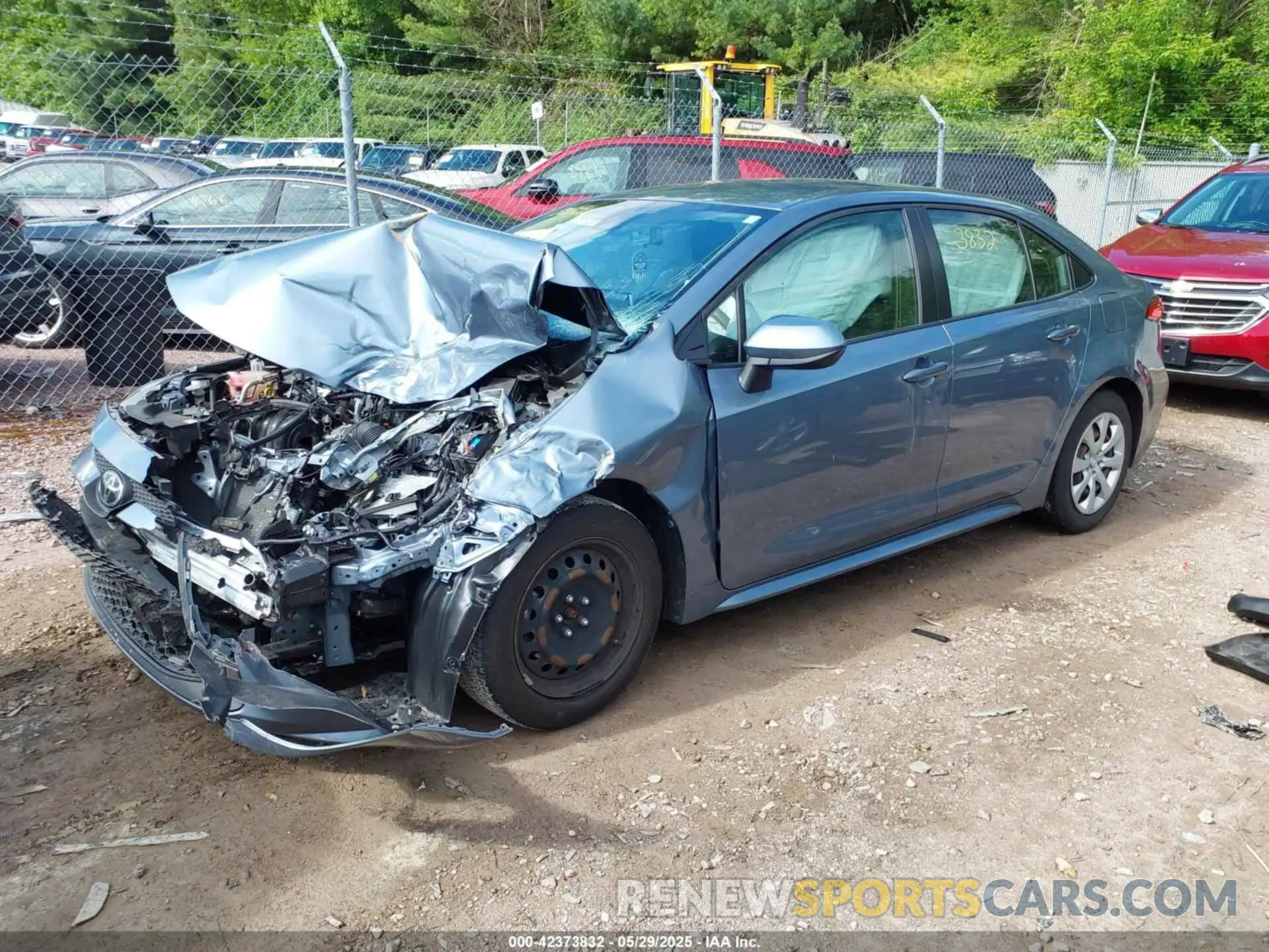 2 Фотография поврежденного автомобиля JTDEPMAE4MJ140703 TOYOTA COROLLA 2021