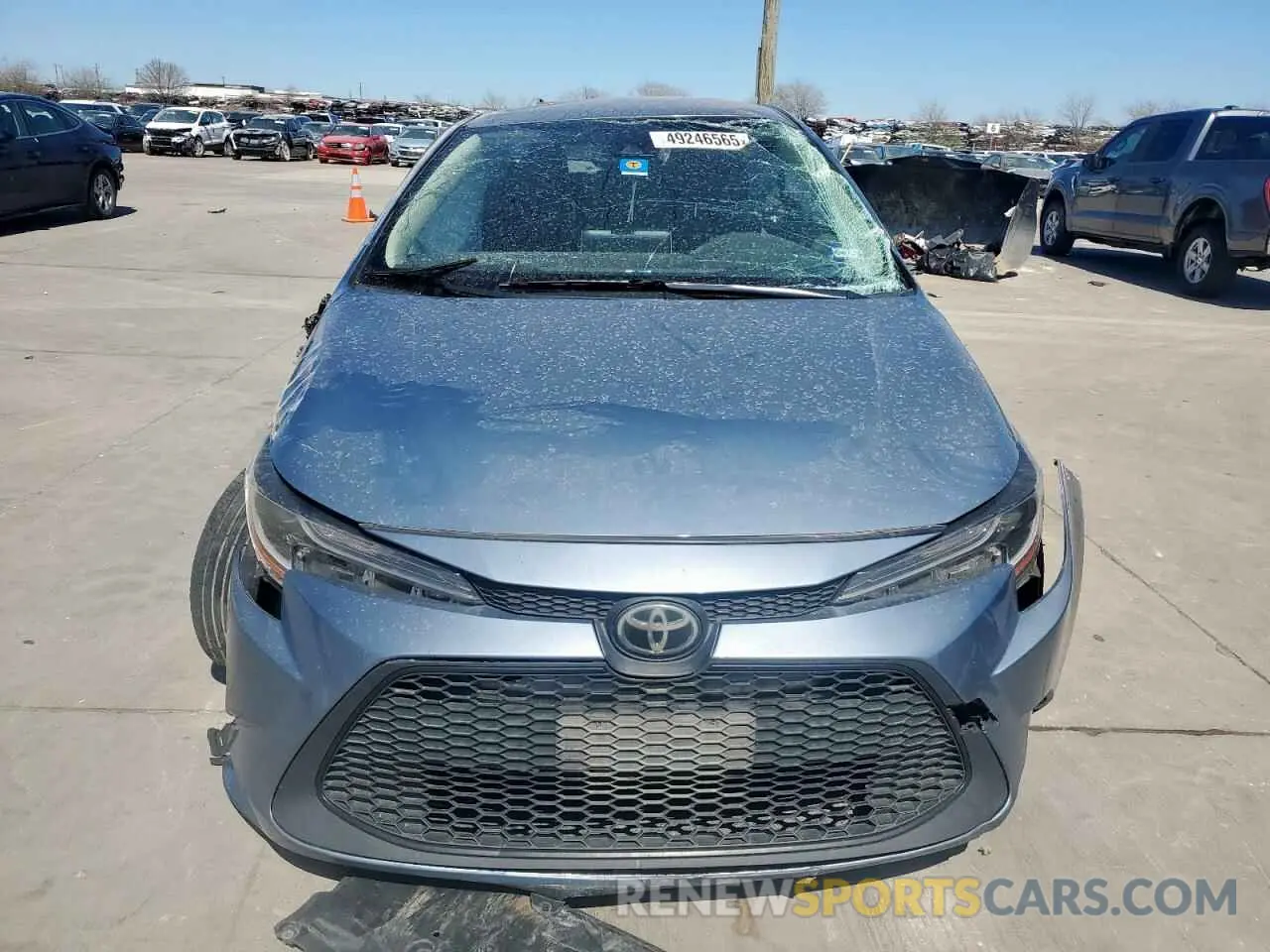 5 Photograph of a damaged car JTDEPMAE4MJ146940 TOYOTA COROLLA 2021