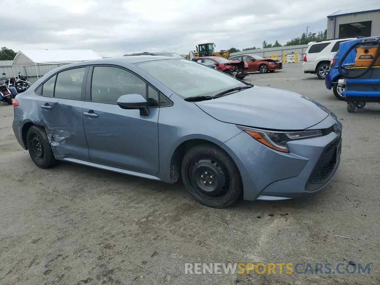 4 Photograph of a damaged car JTDEPMAE4MJ162359 TOYOTA COROLLA 2021