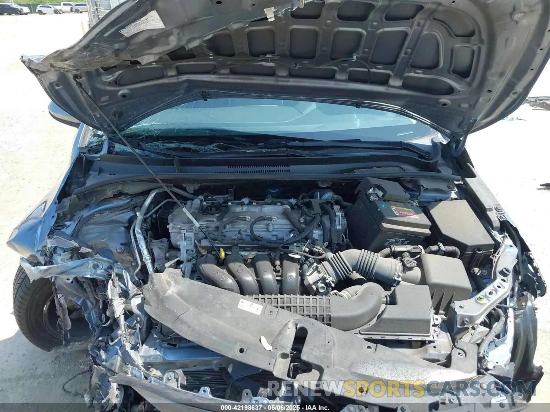 10 Фотография поврежденного автомобиля JTDEPMAE4MJ162622 TOYOTA COROLLA 2021