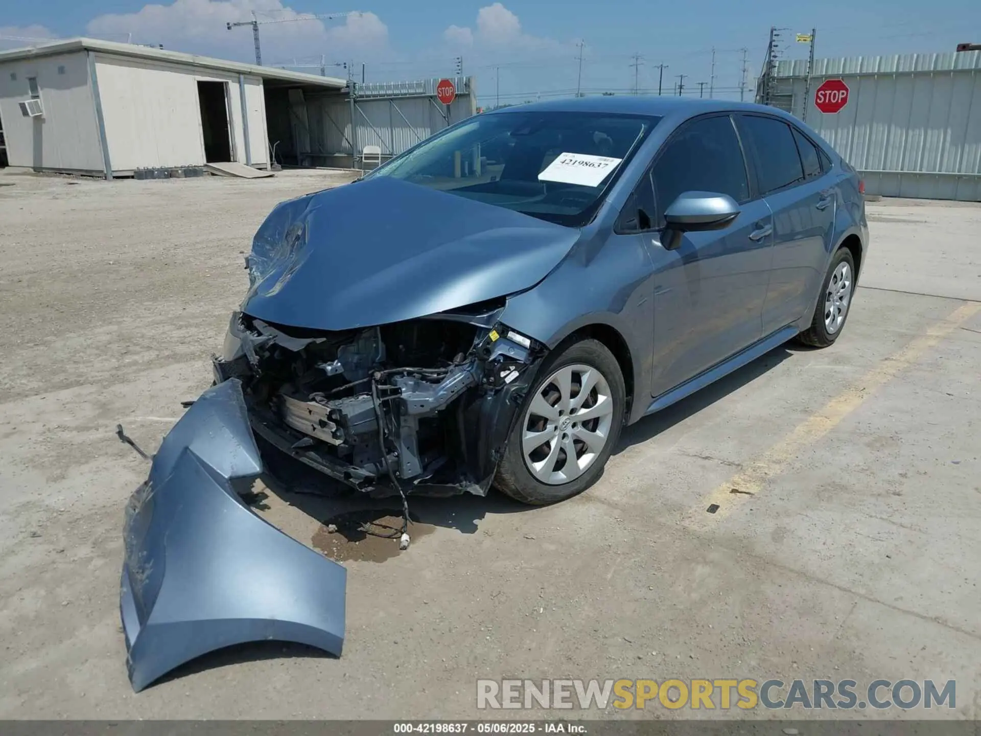 2 Фотография поврежденного автомобиля JTDEPMAE4MJ162622 TOYOTA COROLLA 2021