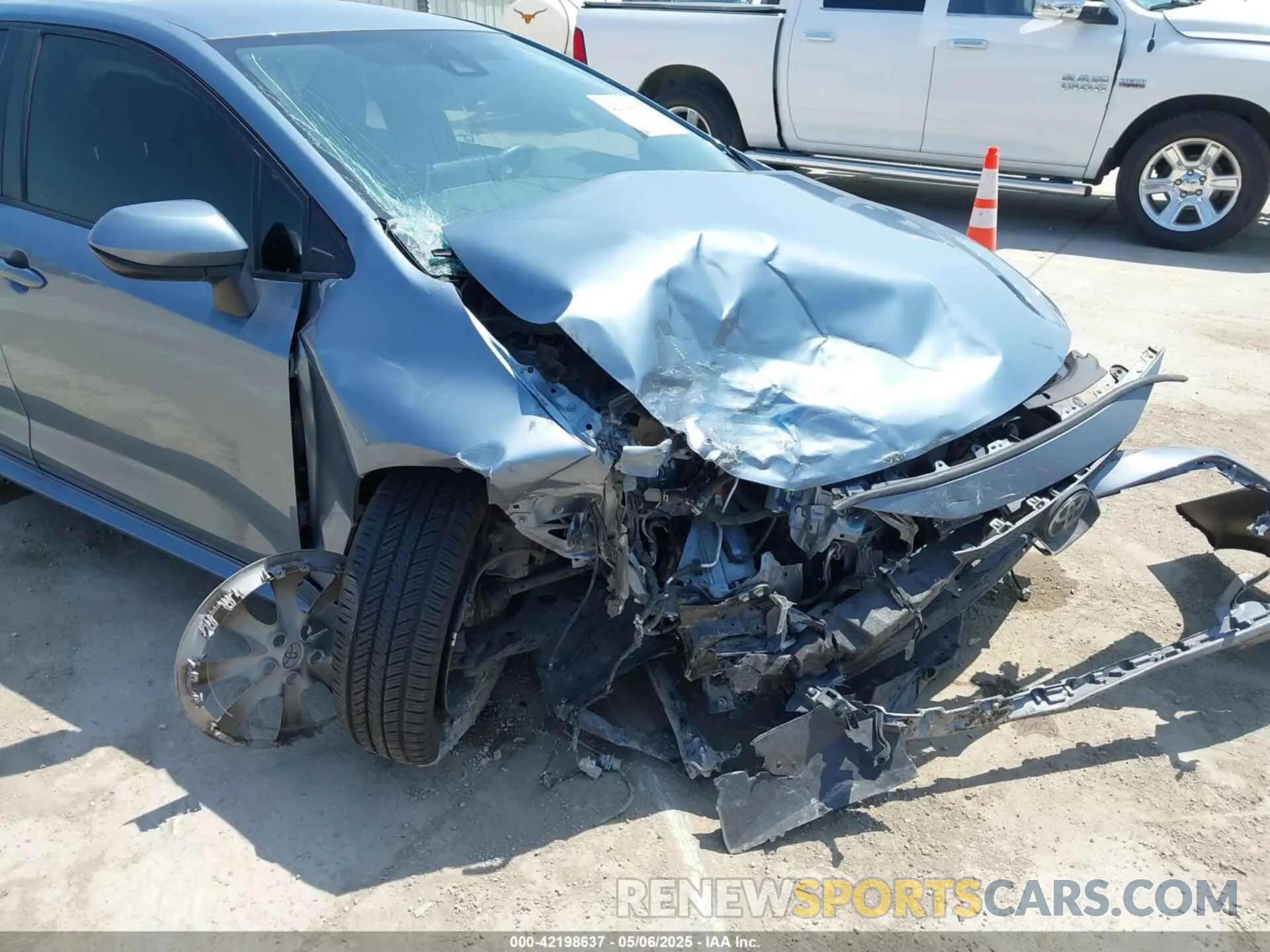 6 Фотография поврежденного автомобиля JTDEPMAE4MJ162622 TOYOTA COROLLA 2021