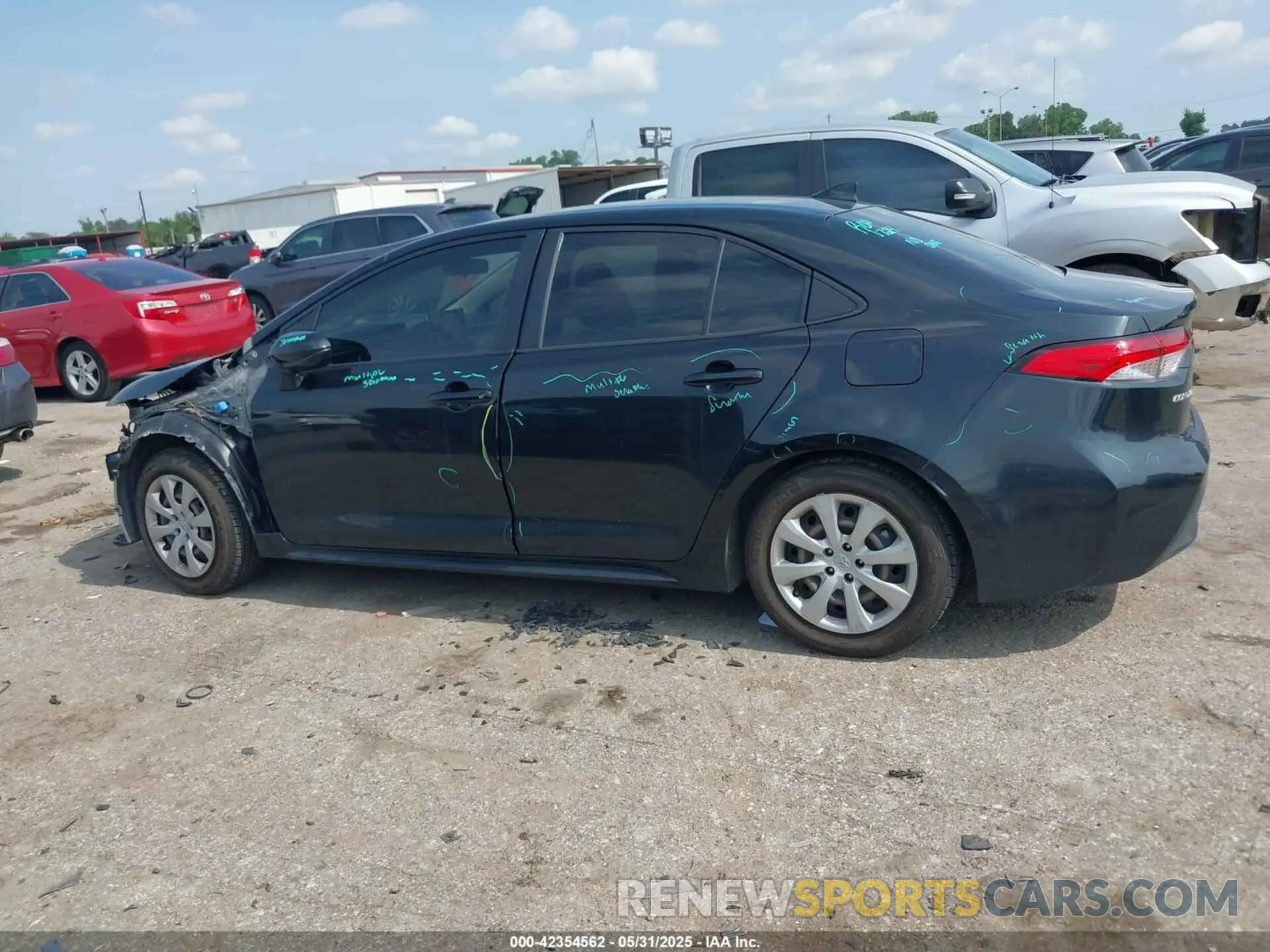 15 Photograph of a damaged car JTDEPMAE4MJ166315 TOYOTA COROLLA 2021