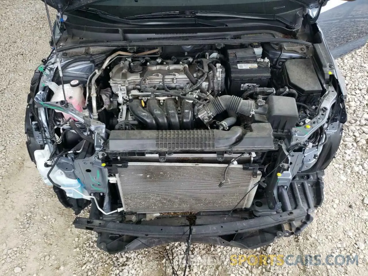 11 Фотография поврежденного автомобиля JTDEPMAE4MJ173989 TOYOTA COROLLA 2021