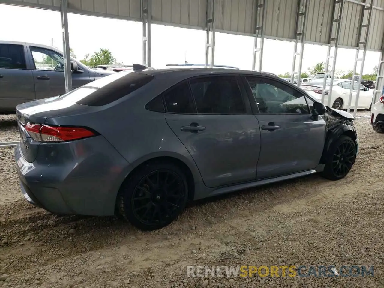 3 Фотография поврежденного автомобиля JTDEPMAE4MJ173989 TOYOTA COROLLA 2021