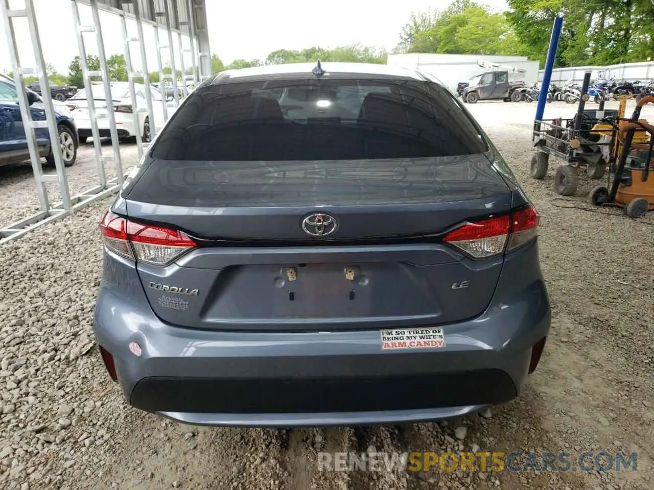 6 Фотография поврежденного автомобиля JTDEPMAE4MJ173989 TOYOTA COROLLA 2021