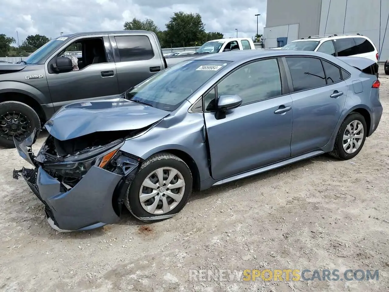 1 Photograph of a damaged car JTDEPMAE4MJ185947 TOYOTA COROLLA 2021