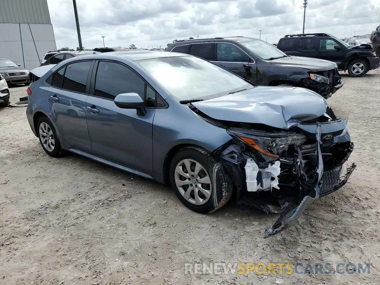 4 Photograph of a damaged car JTDEPMAE4MJ185947 TOYOTA COROLLA 2021