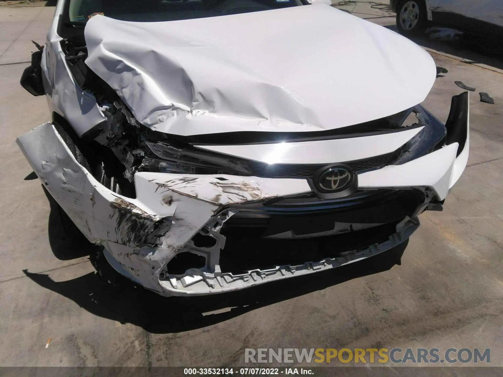 6 Photograph of a damaged car JTDEPMAE5MJ119231 TOYOTA COROLLA 2021