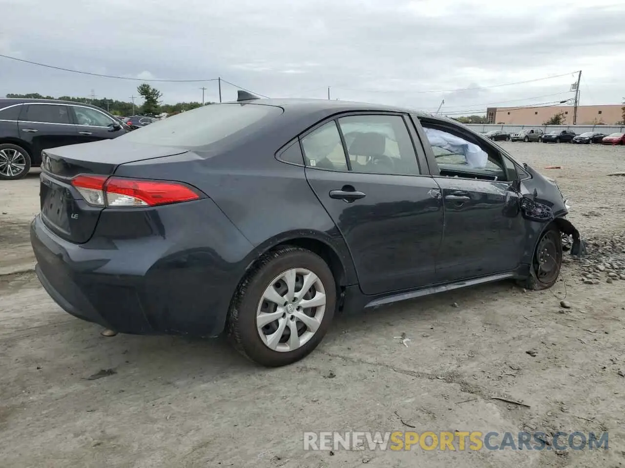 3 Photograph of a damaged car JTDEPMAE5MJ120377 TOYOTA COROLLA 2021