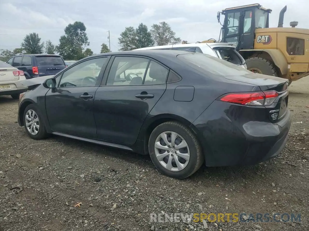 2 Фотография поврежденного автомобиля JTDEPMAE5MJ121125 TOYOTA COROLLA 2021