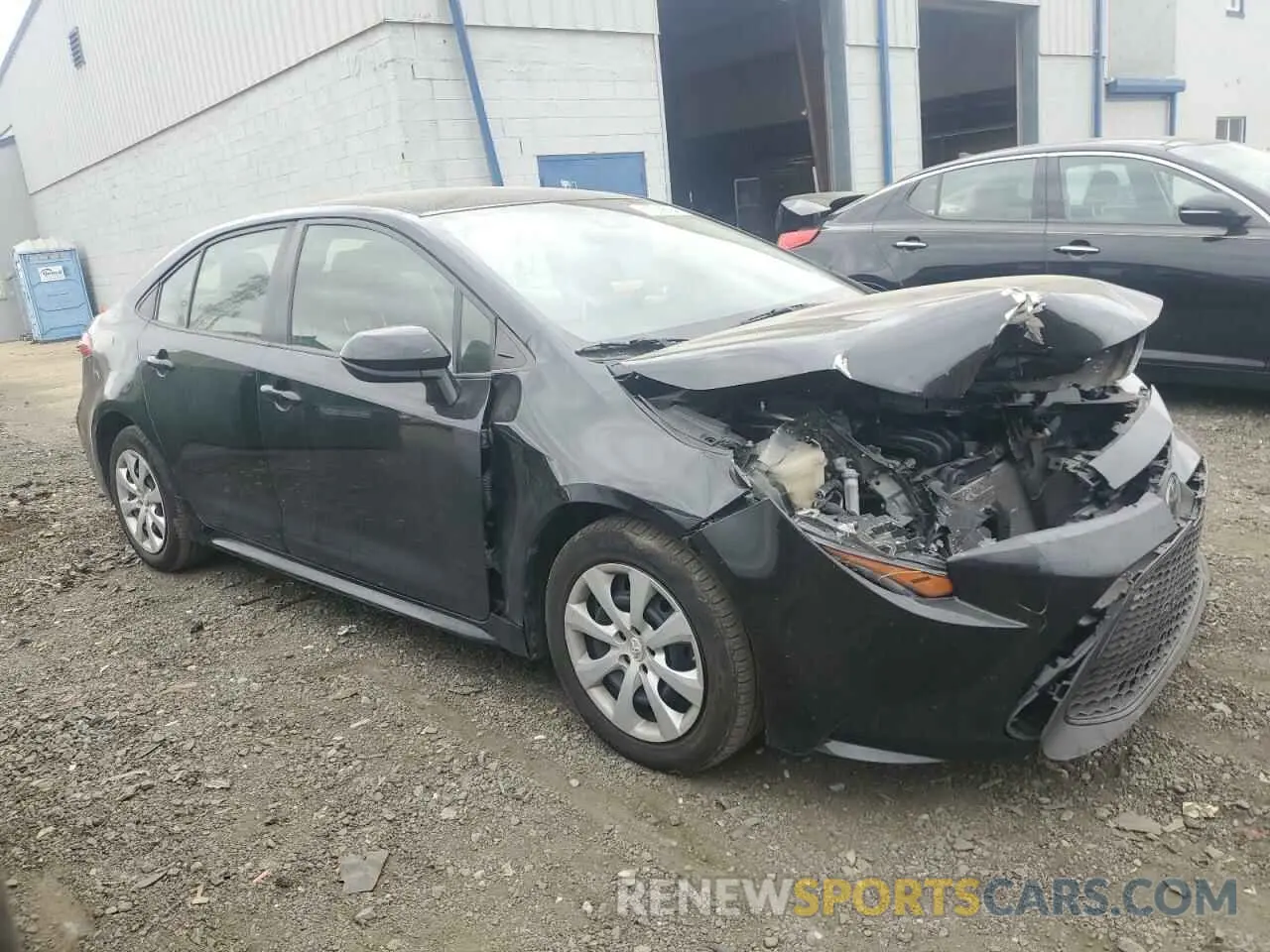 4 Фотография поврежденного автомобиля JTDEPMAE5MJ121125 TOYOTA COROLLA 2021