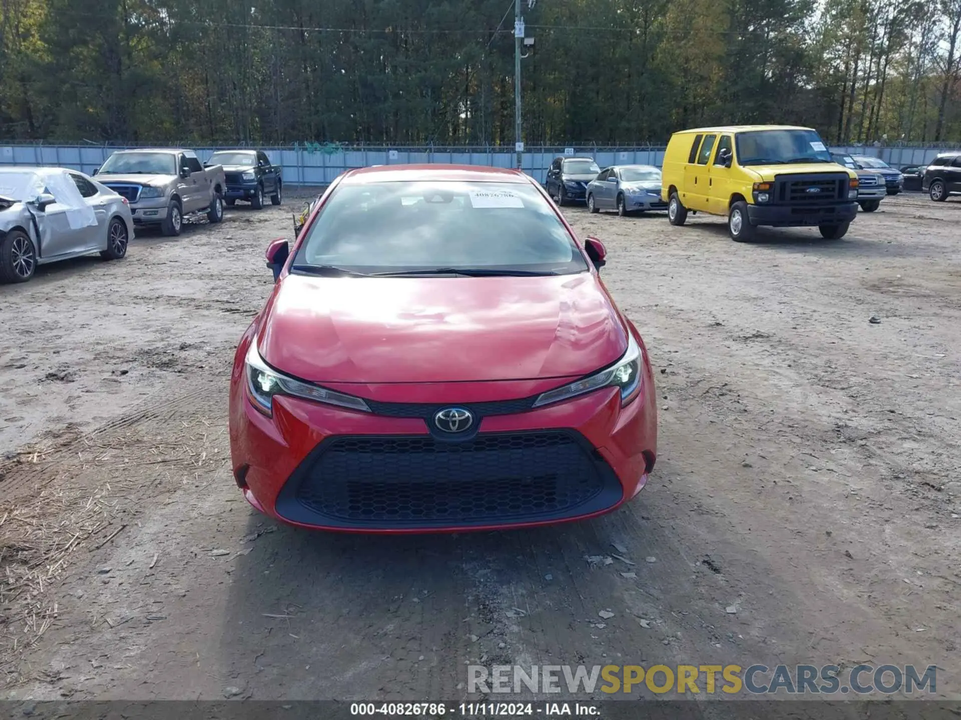 12 Photograph of a damaged car JTDEPMAE5MJ124784 TOYOTA COROLLA 2021