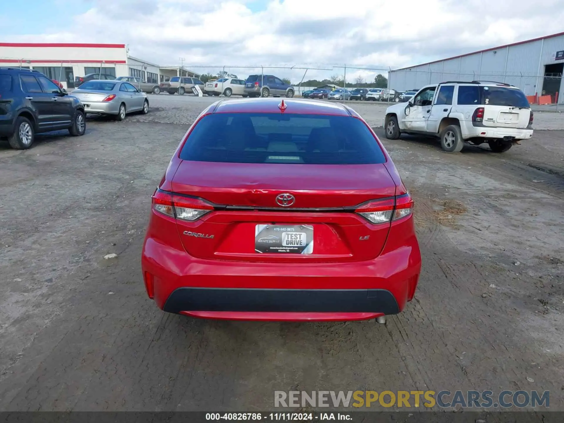 16 Photograph of a damaged car JTDEPMAE5MJ124784 TOYOTA COROLLA 2021