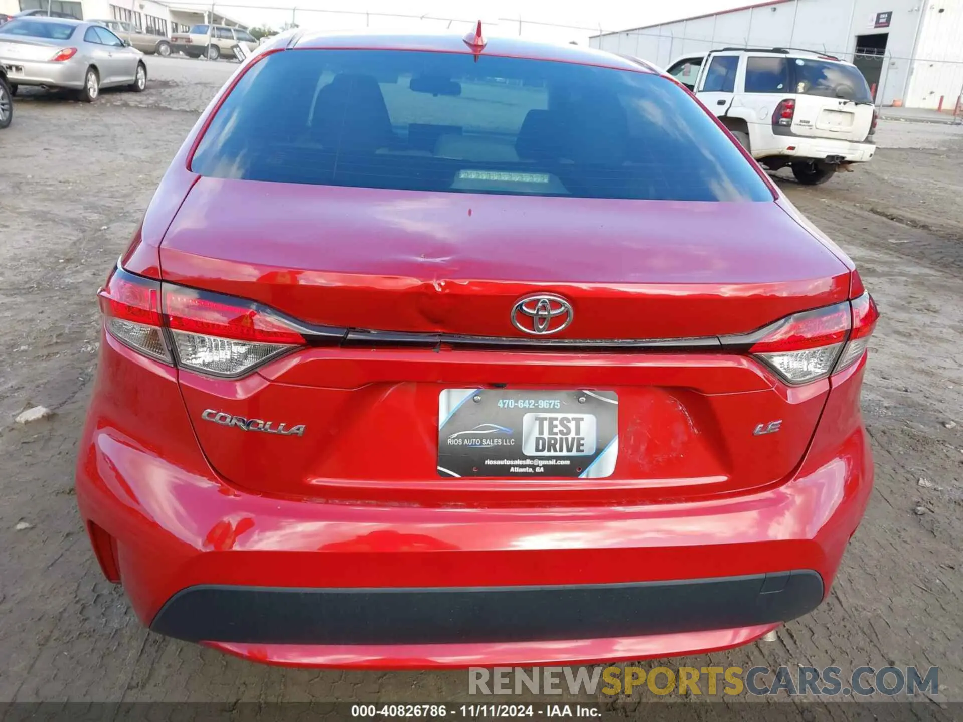 17 Photograph of a damaged car JTDEPMAE5MJ124784 TOYOTA COROLLA 2021