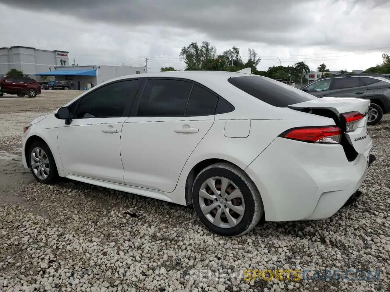 2 Photograph of a damaged car JTDEPMAE5MJ128107 TOYOTA COROLLA 2021
