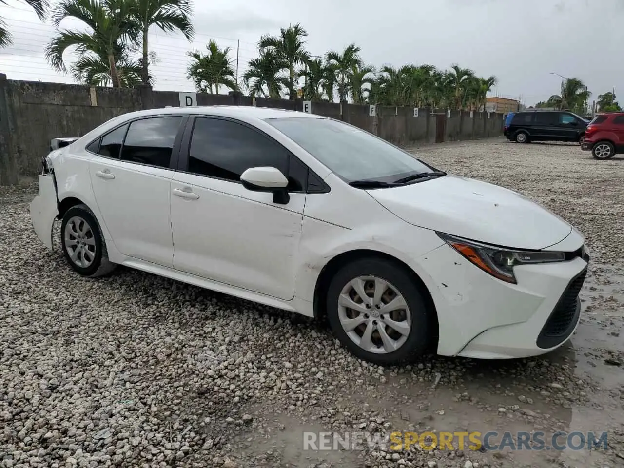 4 Photograph of a damaged car JTDEPMAE5MJ128107 TOYOTA COROLLA 2021