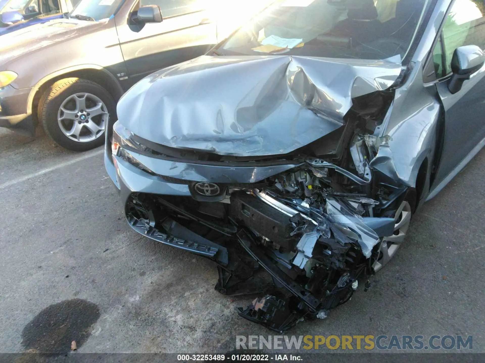 6 Photograph of a damaged car JTDEPMAE5MJ129063 TOYOTA COROLLA 2021