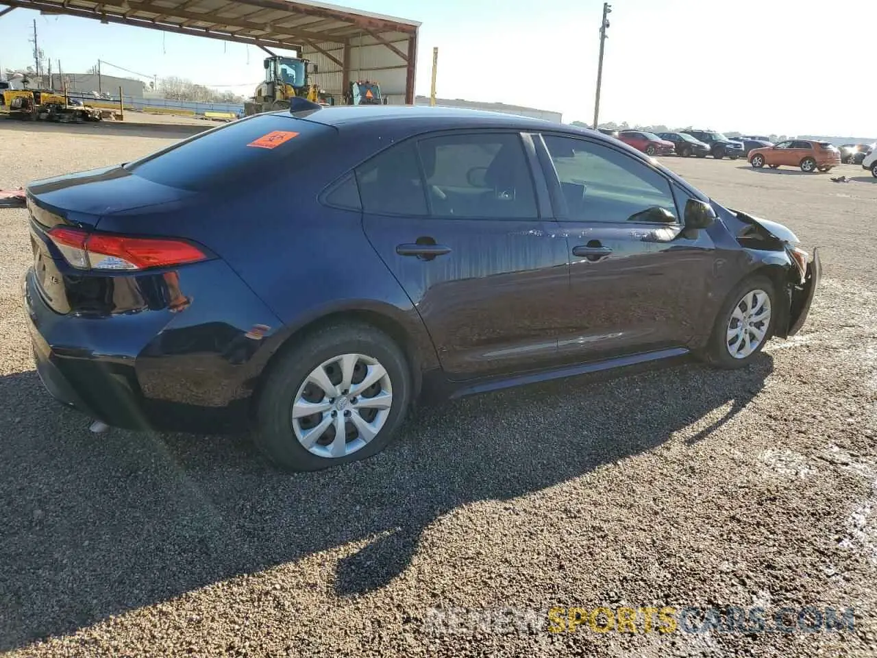 3 Фотография поврежденного автомобиля JTDEPMAE5MJ129080 TOYOTA COROLLA 2021