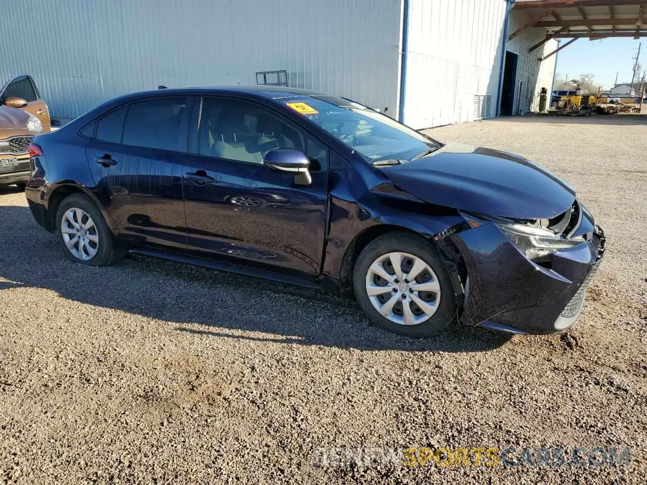 4 Фотография поврежденного автомобиля JTDEPMAE5MJ129080 TOYOTA COROLLA 2021