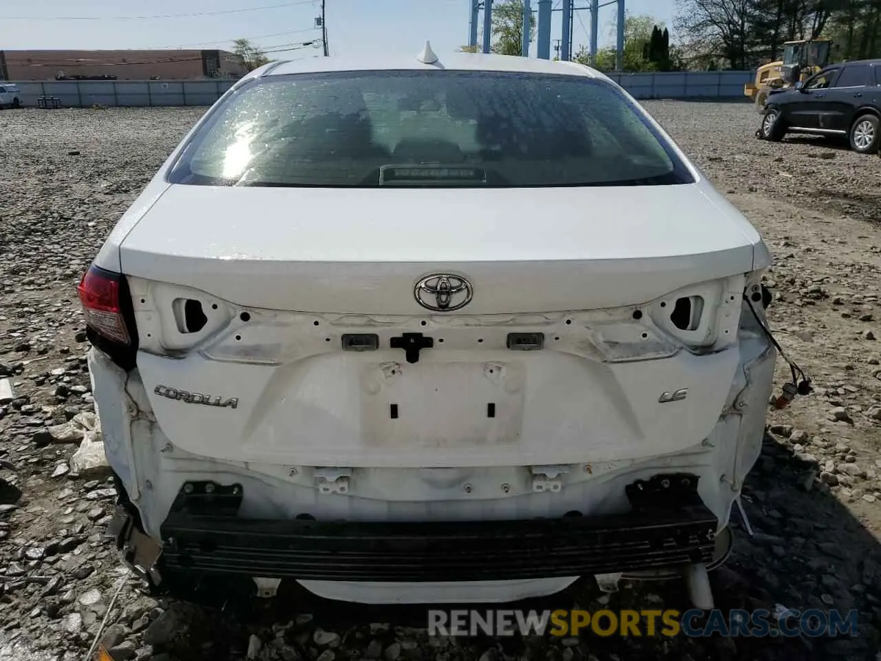 6 Photograph of a damaged car JTDEPMAE5MJ132786 TOYOTA COROLLA 2021