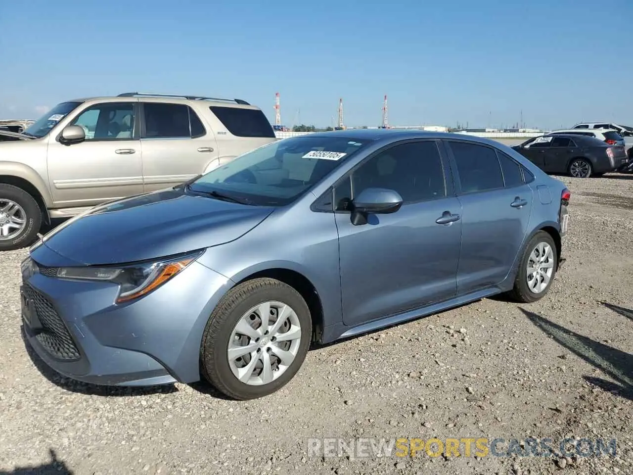 1 Photograph of a damaged car JTDEPMAE5MJ141147 TOYOTA COROLLA 2021