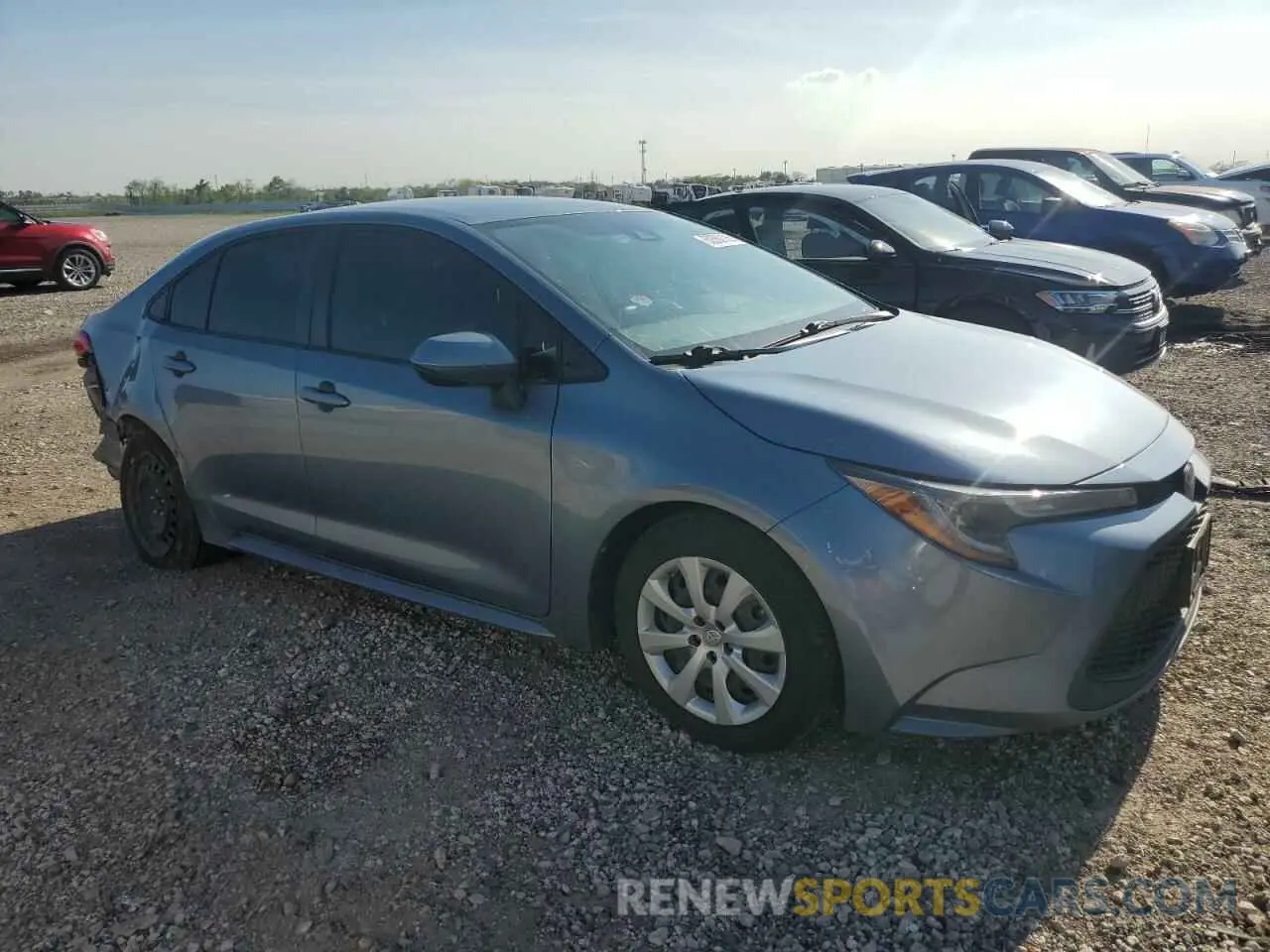 4 Photograph of a damaged car JTDEPMAE5MJ141147 TOYOTA COROLLA 2021