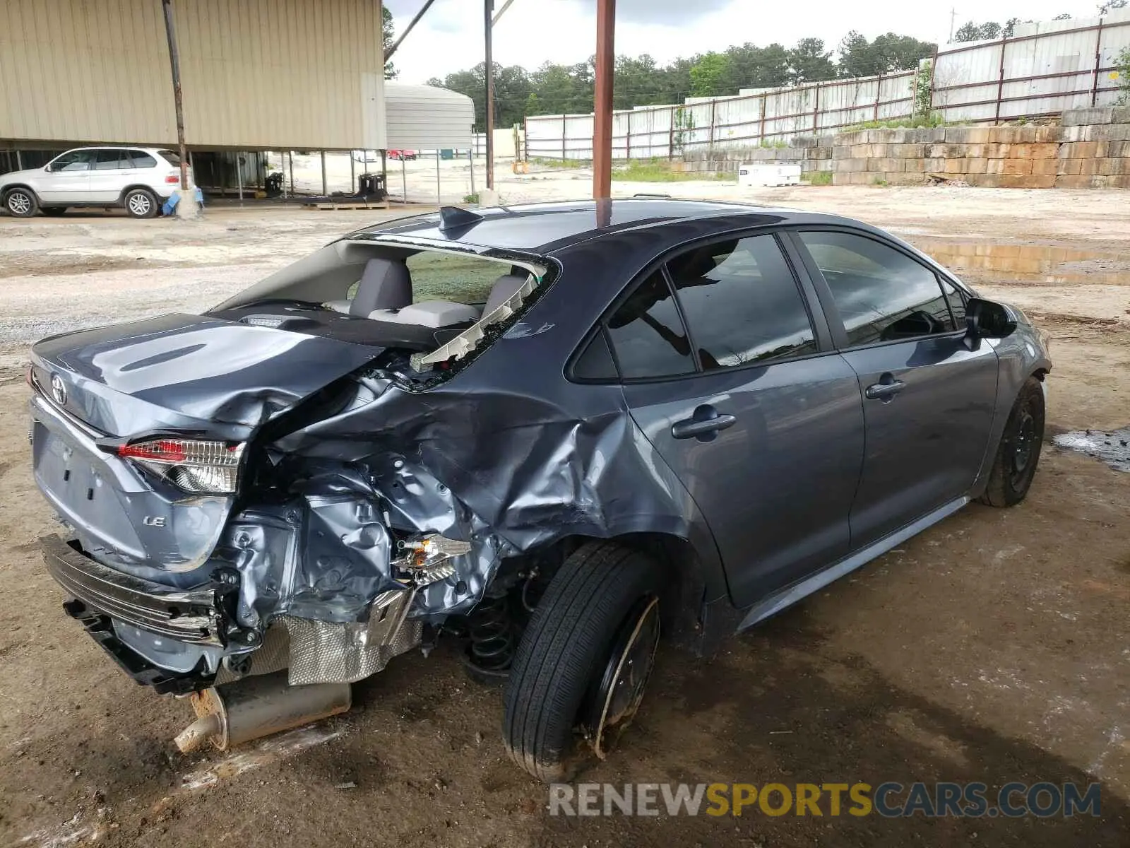 4 Фотография поврежденного автомобиля JTDEPMAE5MJ145330 TOYOTA COROLLA 2021