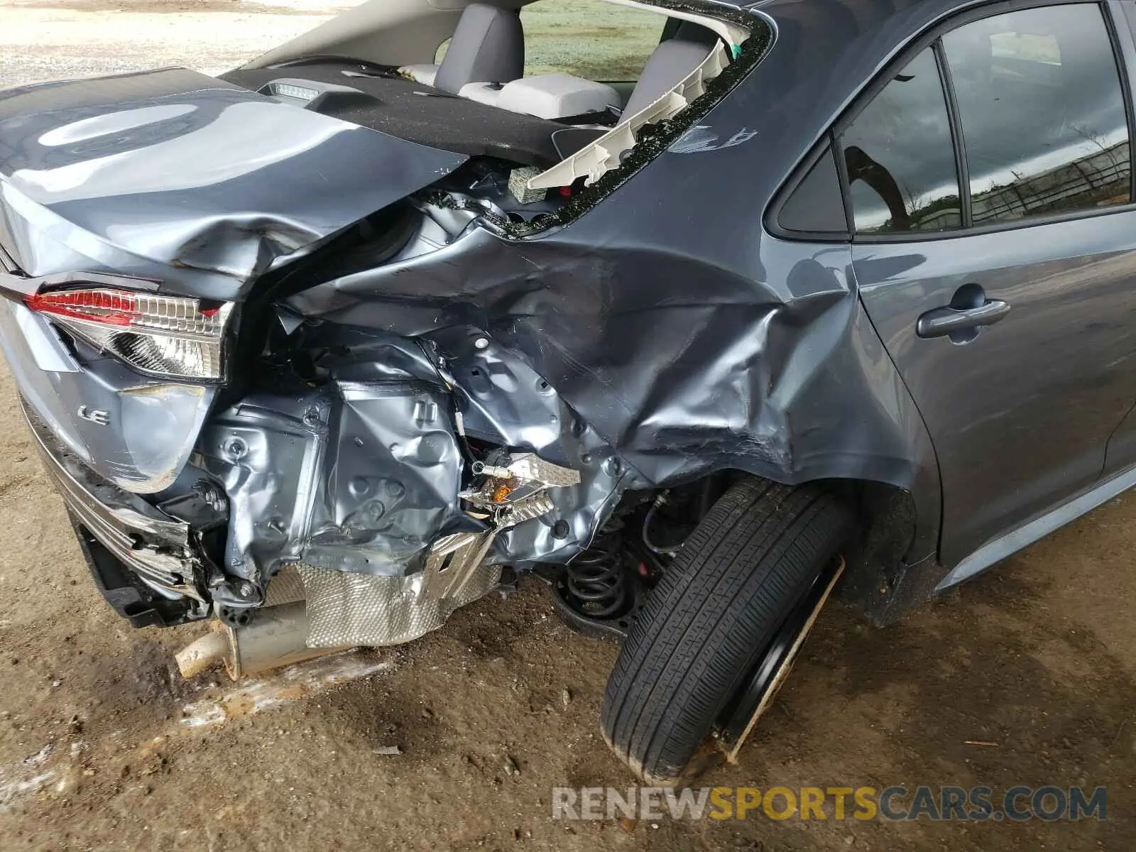 9 Фотография поврежденного автомобиля JTDEPMAE5MJ145330 TOYOTA COROLLA 2021