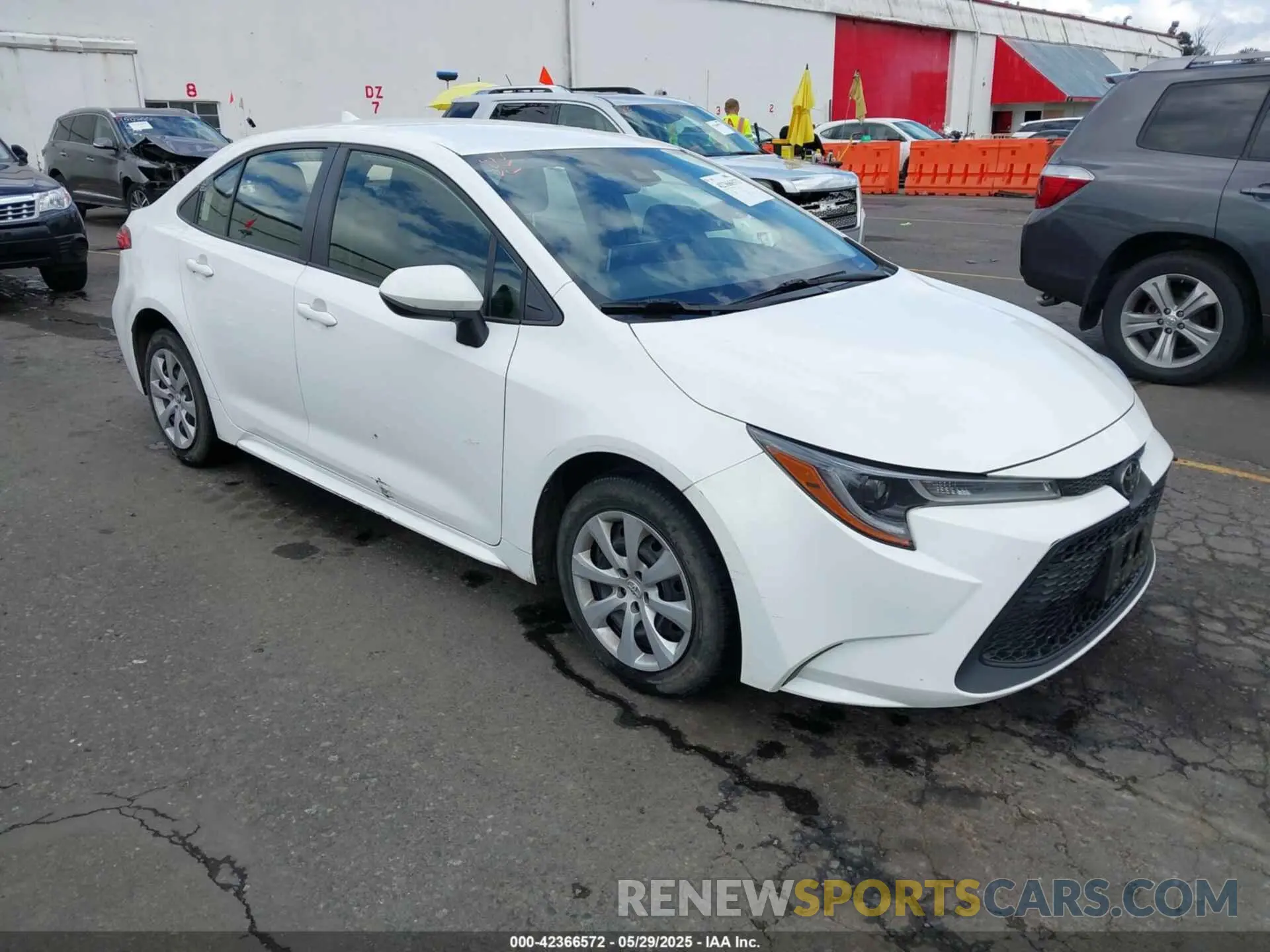 1 Photograph of a damaged car JTDEPMAE5MJ159289 TOYOTA COROLLA 2021