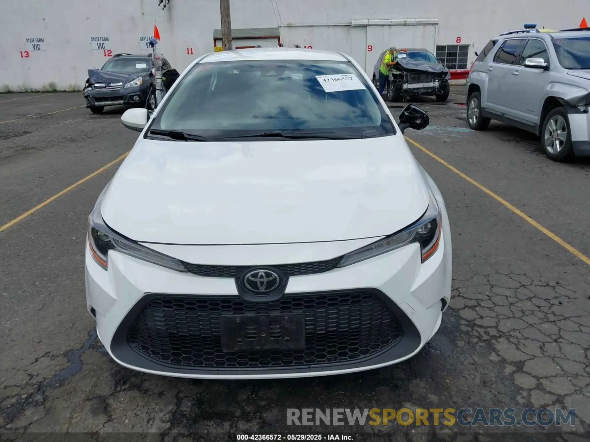12 Photograph of a damaged car JTDEPMAE5MJ159289 TOYOTA COROLLA 2021