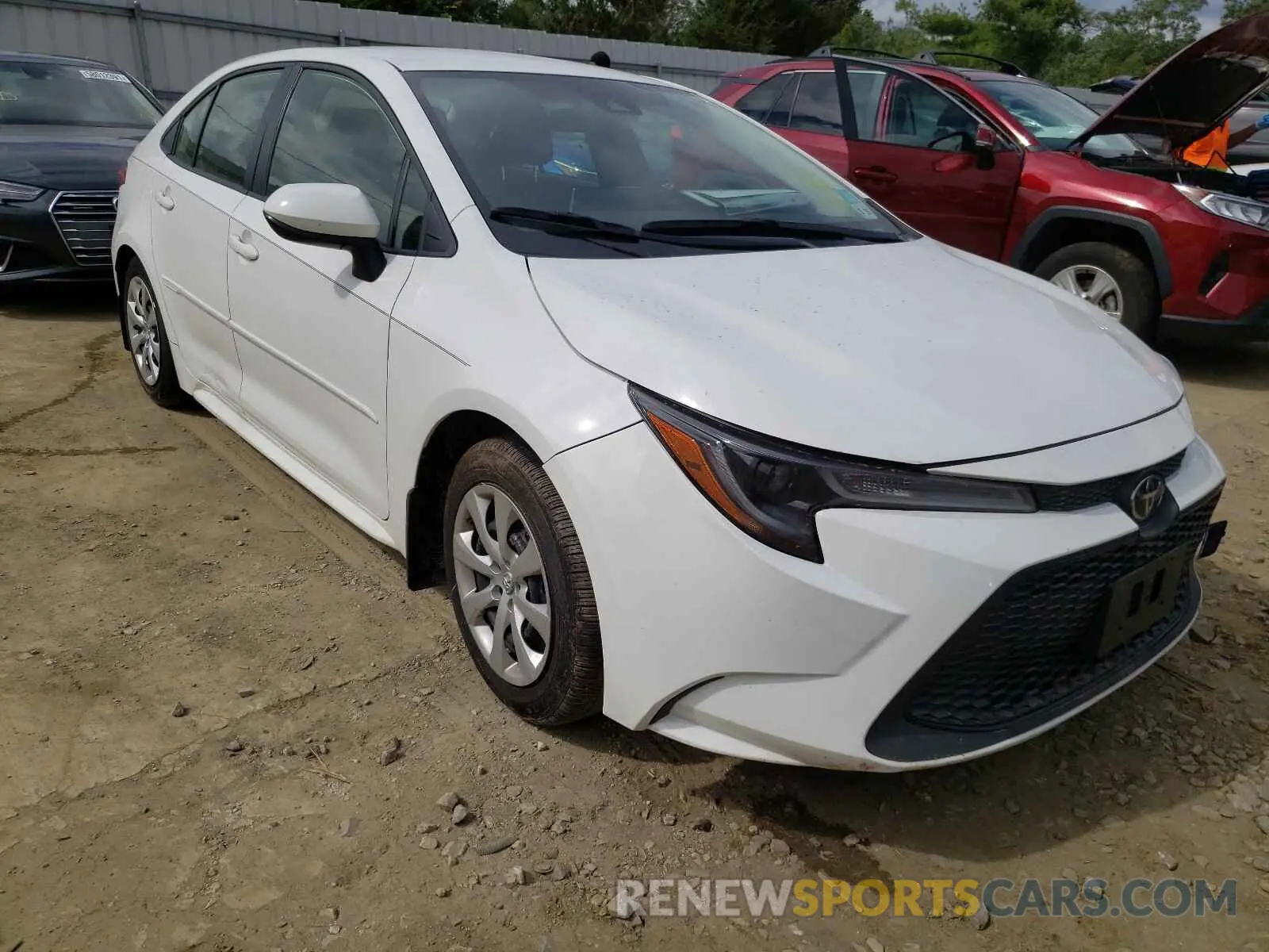 1 Photograph of a damaged car JTDEPMAE5MJ166646 TOYOTA COROLLA 2021