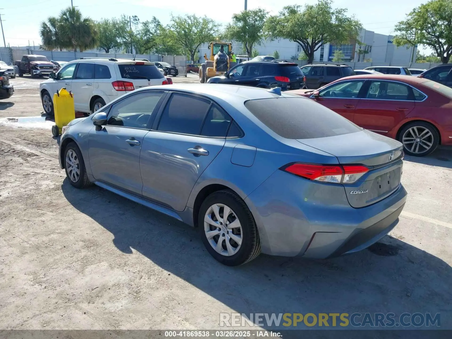 3 Photograph of a damaged car JTDEPMAE5MJ177582 TOYOTA COROLLA 2021