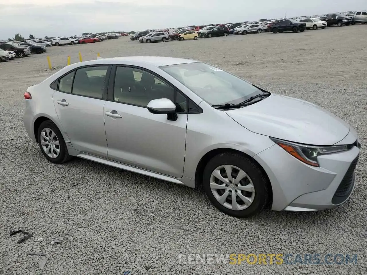 4 Photograph of a damaged car JTDEPMAE5MJ181373 TOYOTA COROLLA 2021