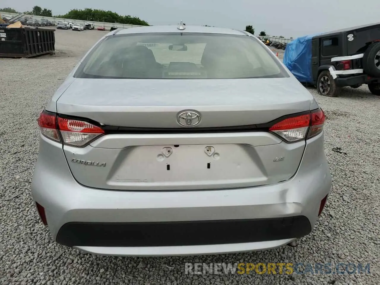 6 Photograph of a damaged car JTDEPMAE5MJ181373 TOYOTA COROLLA 2021