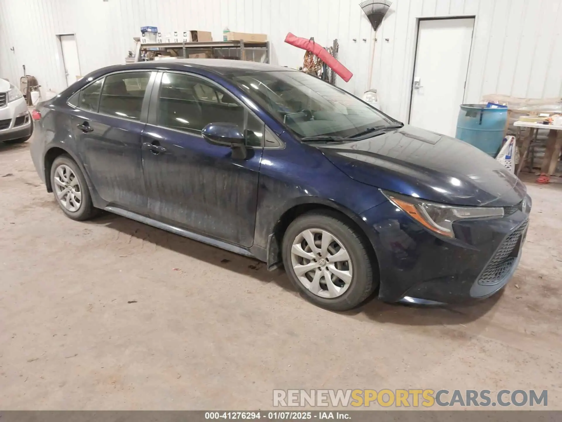 1 Photograph of a damaged car JTDEPMAE5MJ184161 TOYOTA COROLLA 2021