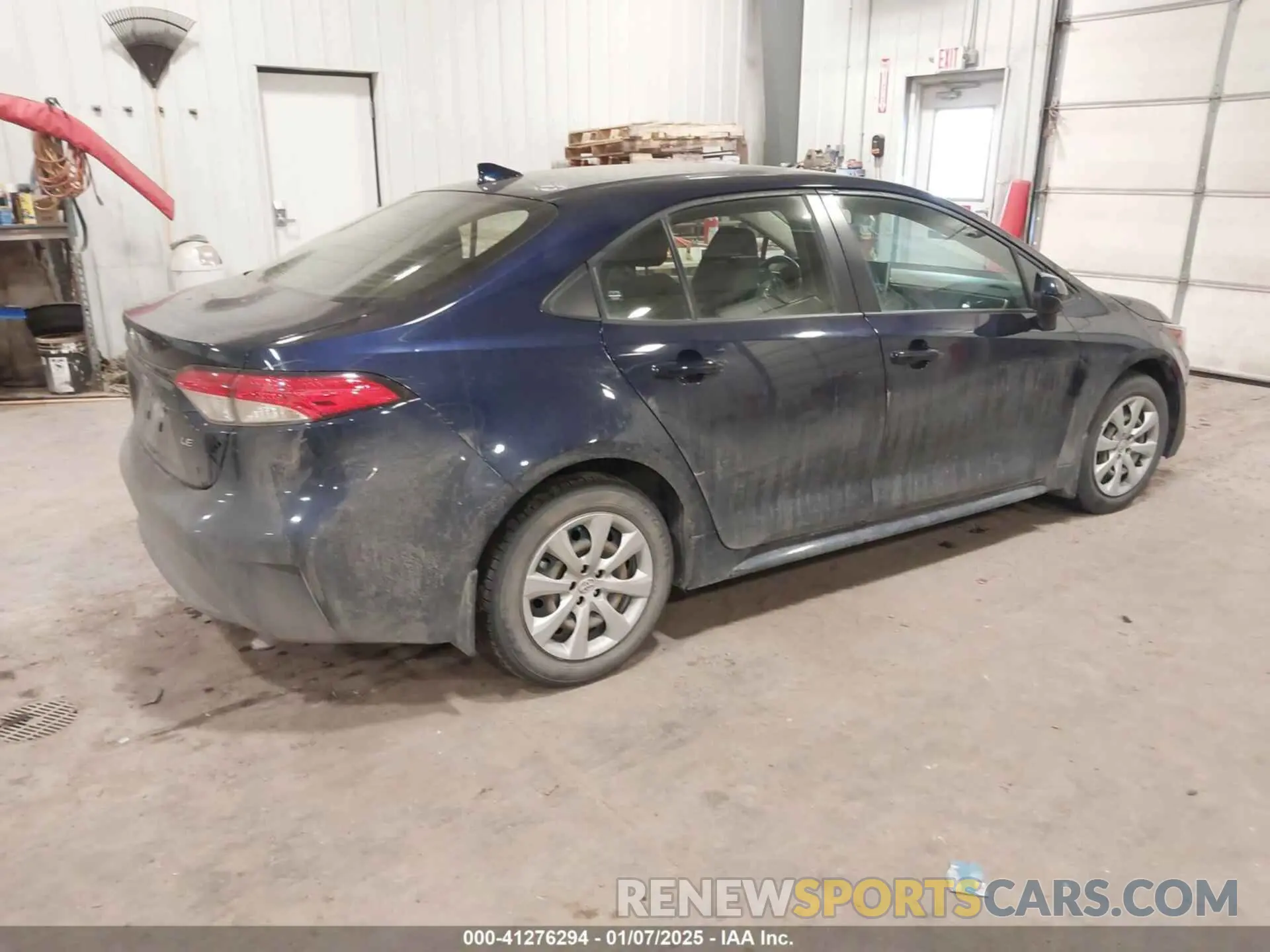 4 Photograph of a damaged car JTDEPMAE5MJ184161 TOYOTA COROLLA 2021