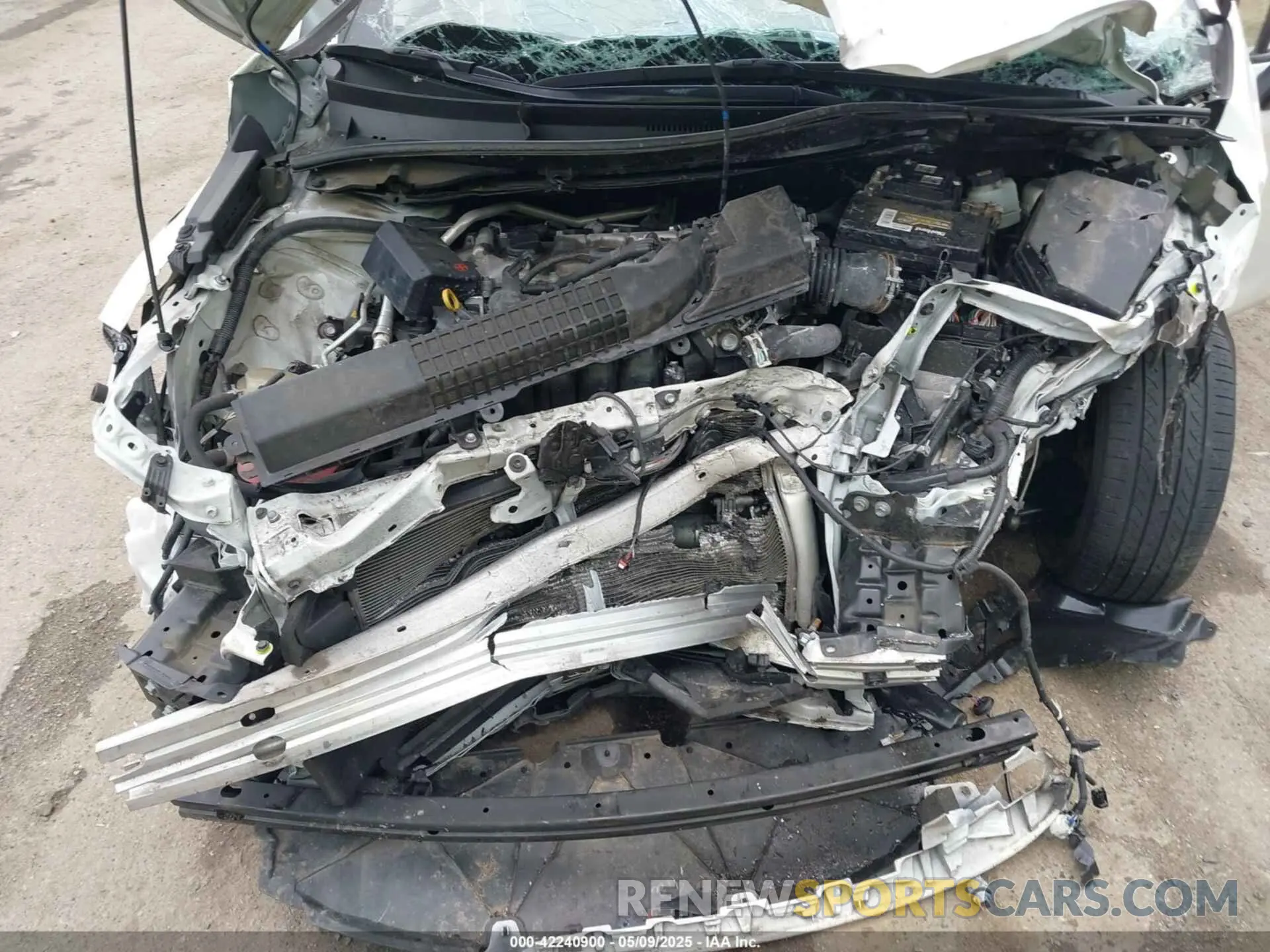 10 Photograph of a damaged car JTDEPMAE5MJ185326 TOYOTA COROLLA 2021