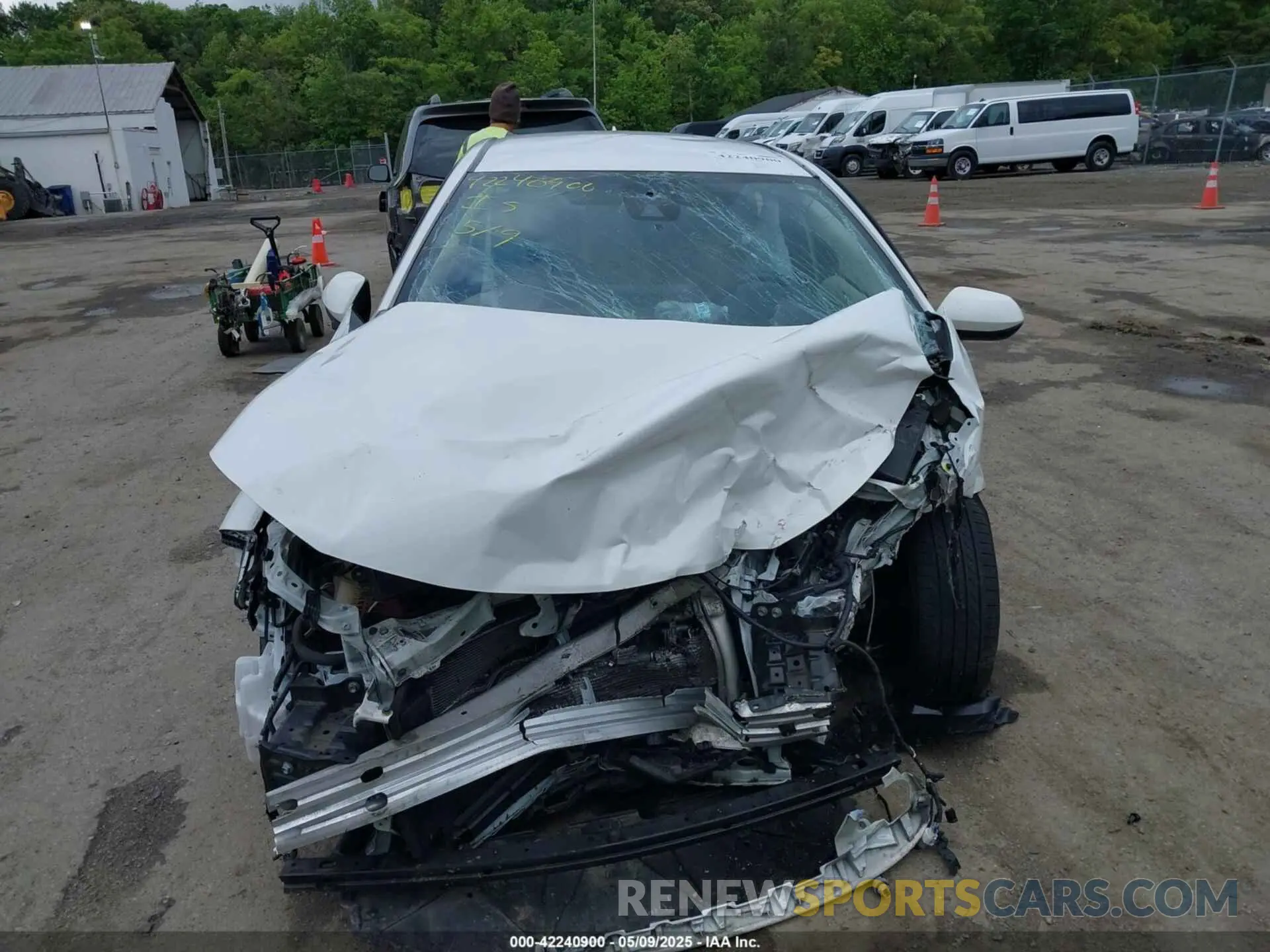 12 Photograph of a damaged car JTDEPMAE5MJ185326 TOYOTA COROLLA 2021