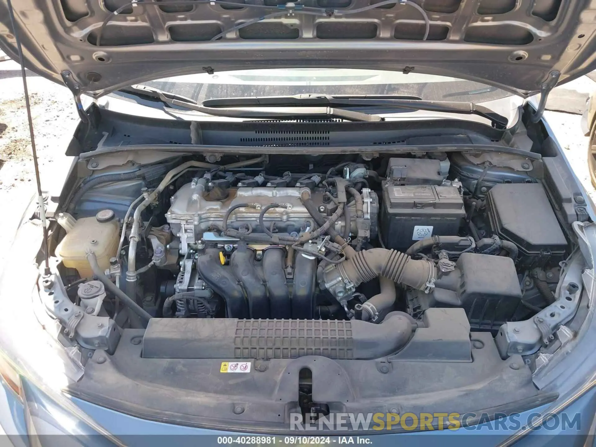 10 Фотография поврежденного автомобиля JTDEPMAE6MJ118220 TOYOTA COROLLA 2021