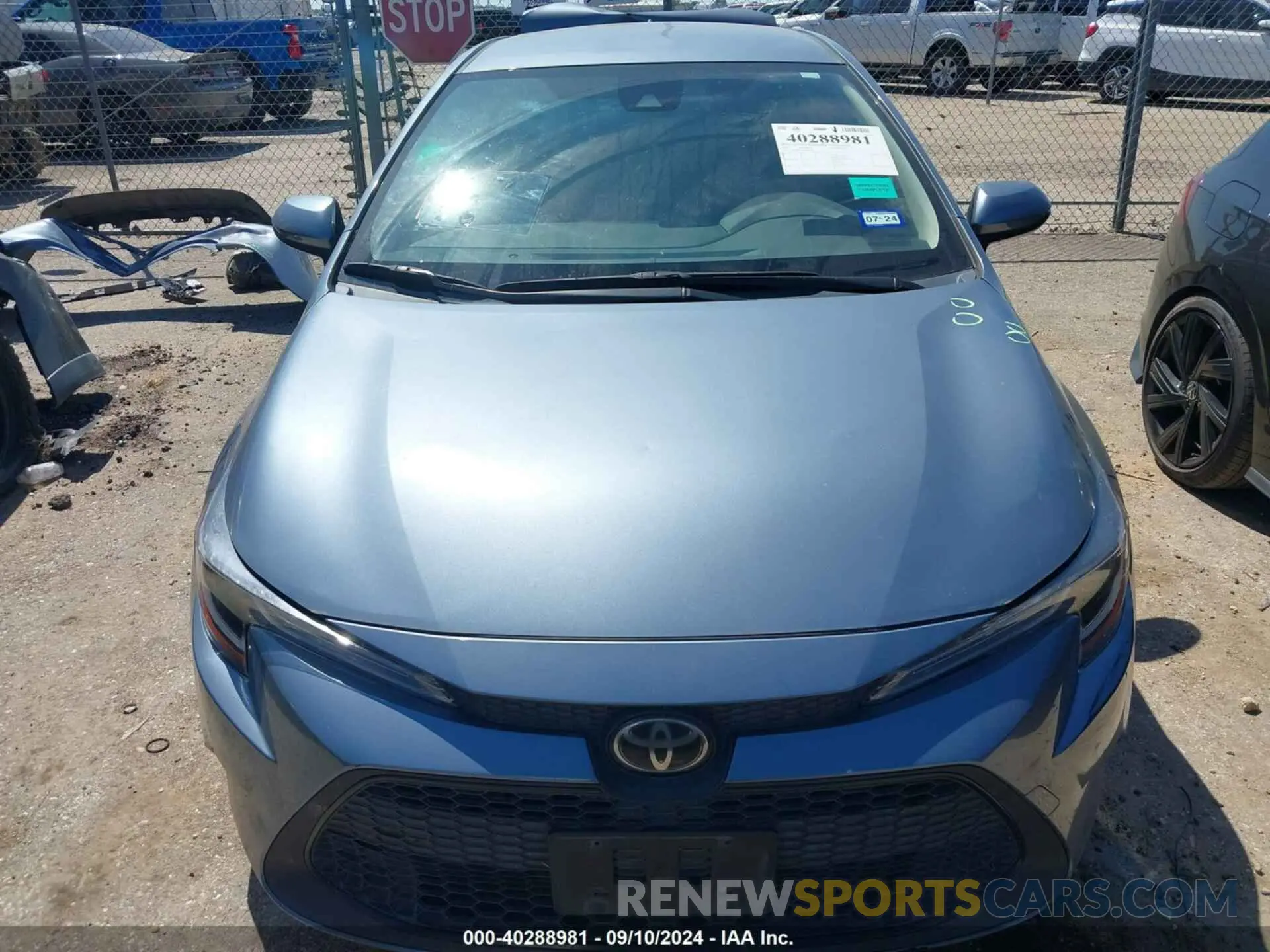 13 Фотография поврежденного автомобиля JTDEPMAE6MJ118220 TOYOTA COROLLA 2021