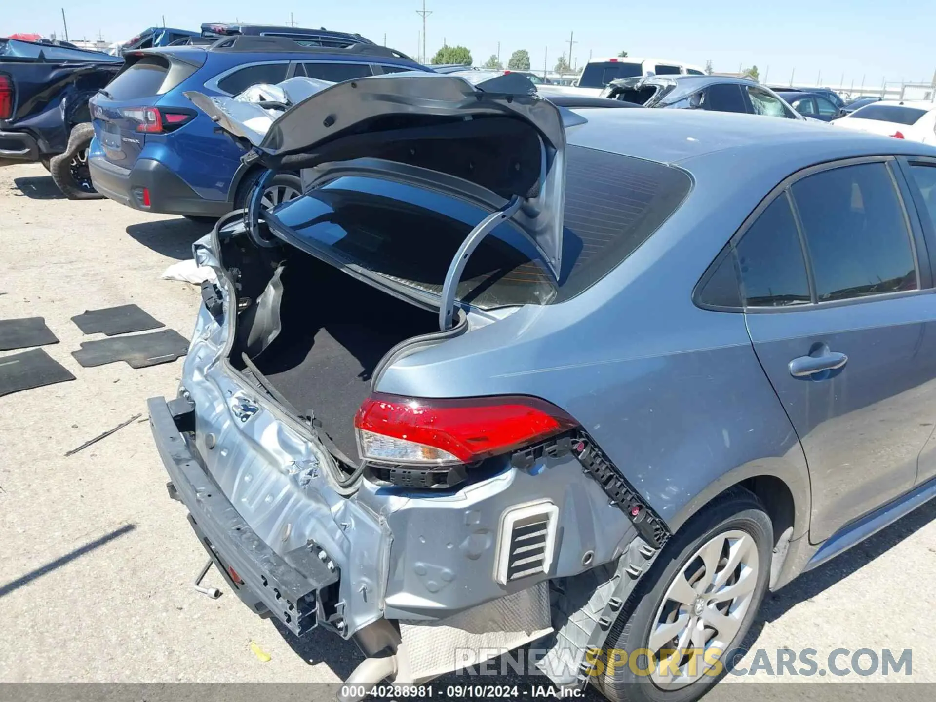 6 Фотография поврежденного автомобиля JTDEPMAE6MJ118220 TOYOTA COROLLA 2021