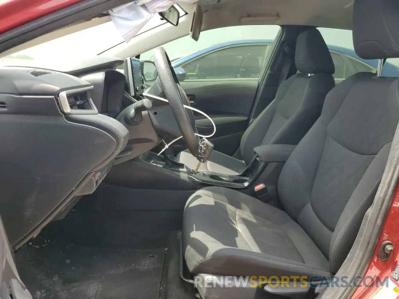 7 Photograph of a damaged car JTDEPMAE6MJ123384 TOYOTA COROLLA 2021