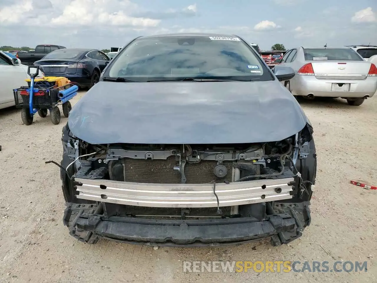 5 Photograph of a damaged car JTDEPMAE6MJ128083 TOYOTA COROLLA 2021