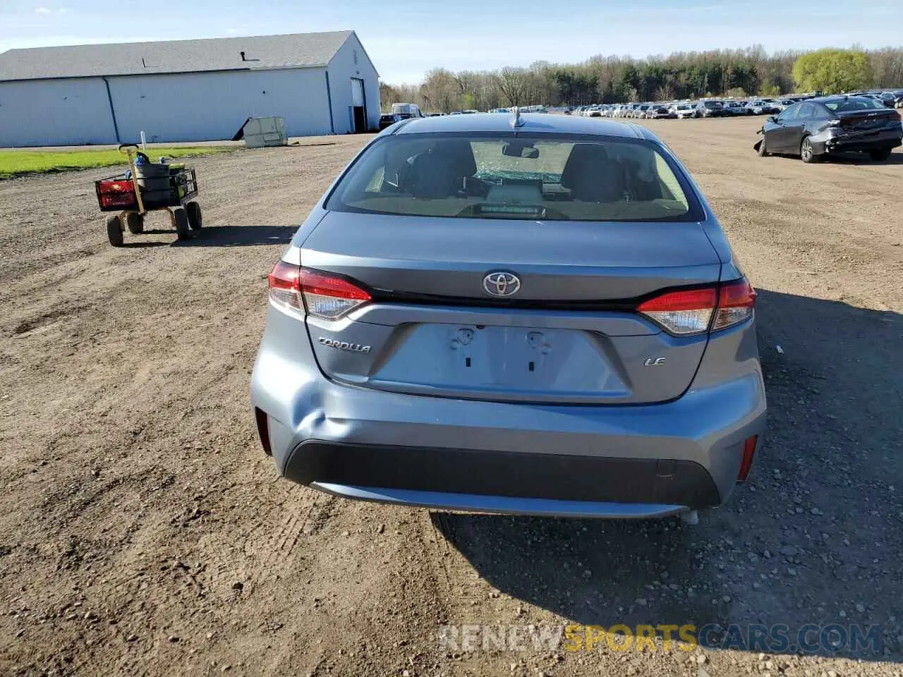 6 Фотография поврежденного автомобиля JTDEPMAE6MJ129086 TOYOTA COROLLA 2021