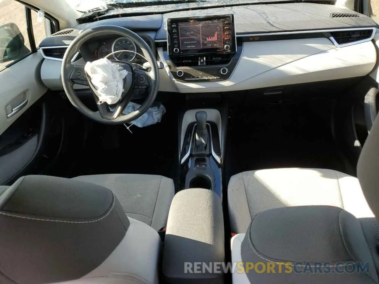 8 Фотография поврежденного автомобиля JTDEPMAE6MJ129086 TOYOTA COROLLA 2021