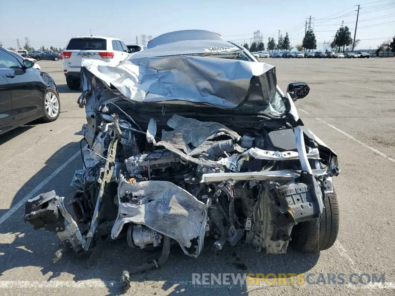 5 Photograph of a damaged car JTDEPMAE6MJ130691 TOYOTA COROLLA 2021