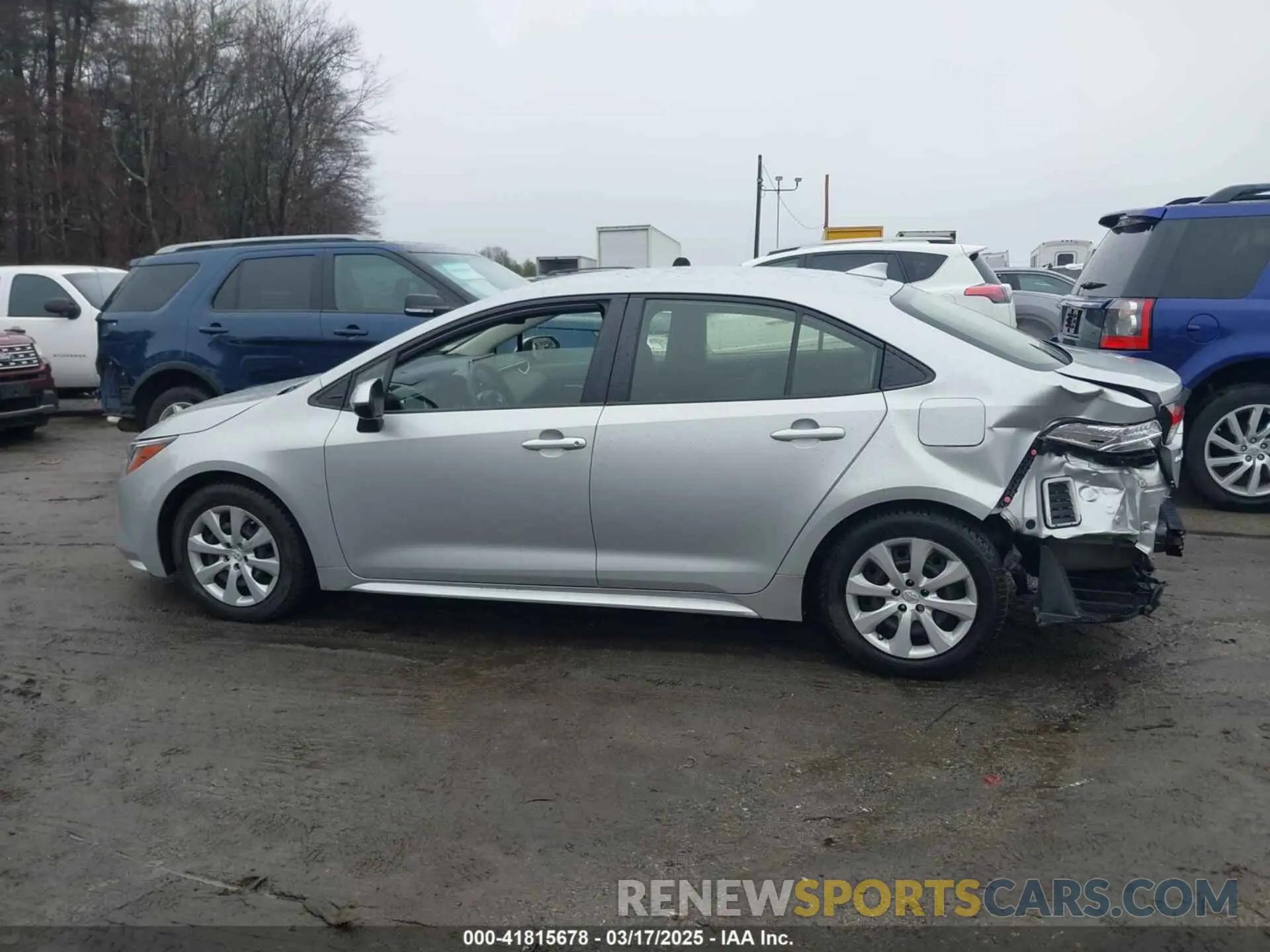 14 Photograph of a damaged car JTDEPMAE6MJ130917 TOYOTA COROLLA 2021