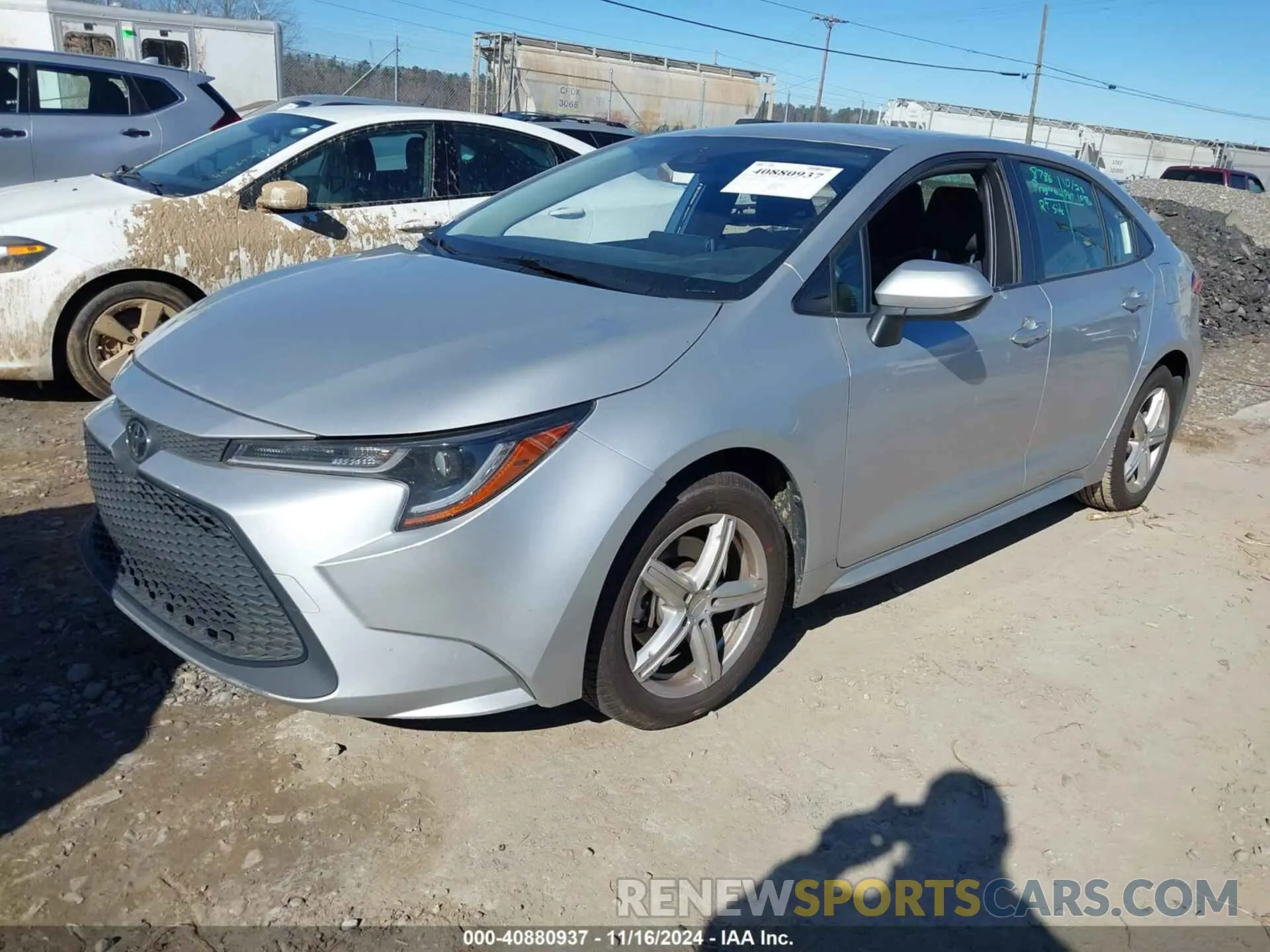 2 Фотография поврежденного автомобиля JTDEPMAE6MJ131338 TOYOTA COROLLA 2021